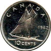 1962 Canada 10-cents Proof Like