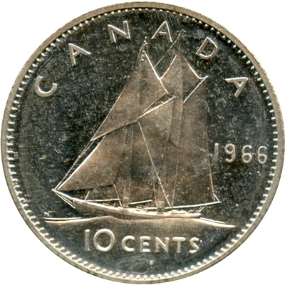 1966 Canada 10-cents Proof Like