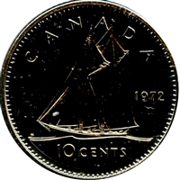 1972 Canada 10-cent Proof Like