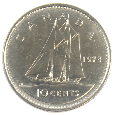 1973 Canada 10-cent Brilliant Uncirculated (MS-63)
