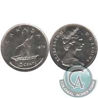 1974 Canada 10-cent Brilliant Uncirculated (MS-63)