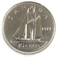 1977 Canada 10-cent Proof Like