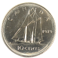 1979 Canada 10-cent Brilliant Uncirculated (MS-63)