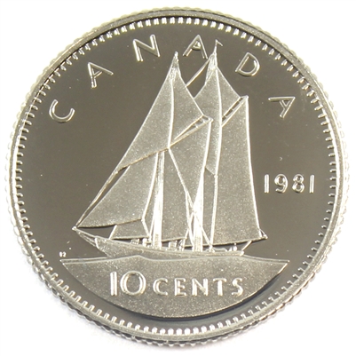 1981 Canada 10-cent Proof