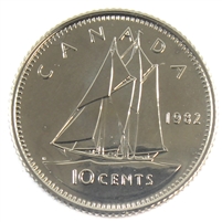 1982 Canada 10-cent Proof Like