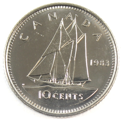 1983 Canada 10-cent Brilliant Uncirculated (MS-63)