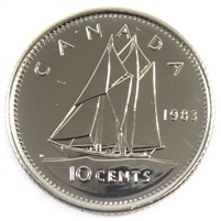 1983 Canada 10-cent Proof Like