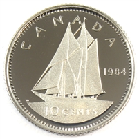 1984 Canada 10-cent Proof