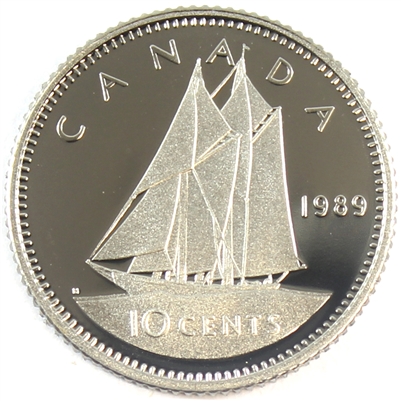 1989 Canada 10-cent Proof