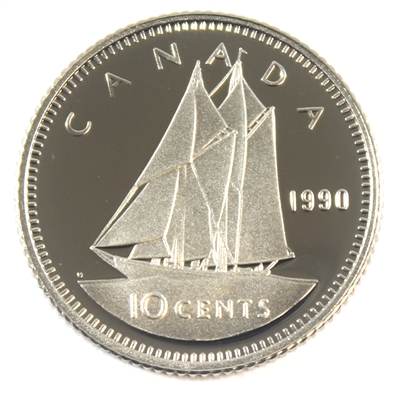 1990 Canada 10-cent Proof