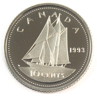 1993 Canada 10-cent Proof
