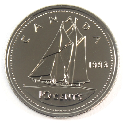 1993 Canada 10-cent Proof Like