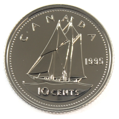 1995 Canada 10-cent Proof Like