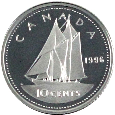 1996 Canada 10-cent Silver Proof