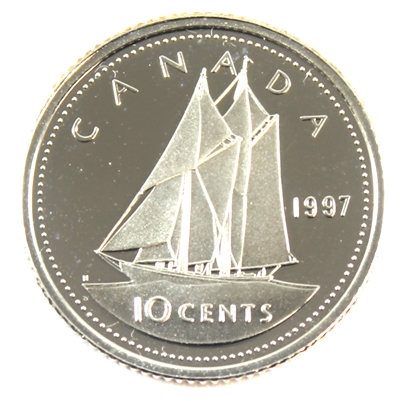 1997 Canada 10-cent Silver Proof