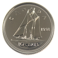 1998 Canada 10-cent Proof Like