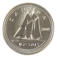 2000 Canada 10-cent Specimen