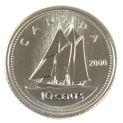 2000 Canada 10-cent Specimen