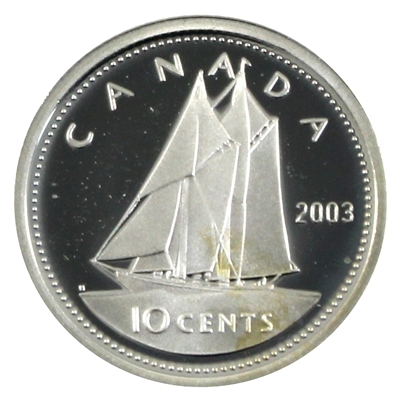 2003 Canada 10-cent Silver Proof
