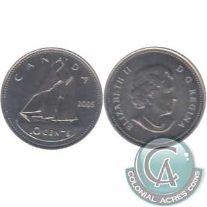 2005P Canada 10-cent Specimen