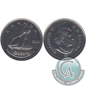 2006 Canada Logo 10-cent Proof Like