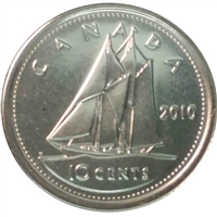 2010 Canada 10-cent Proof Like