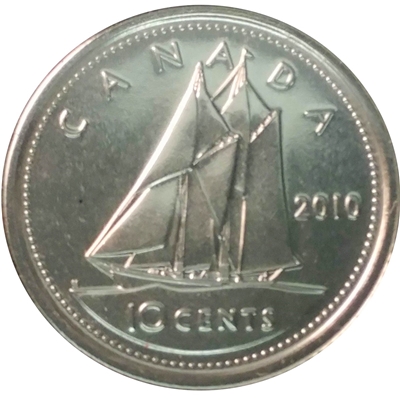 2010 Canada 10-cent Proof Like
