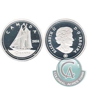 2014 Canada 10-cent Silver Proof