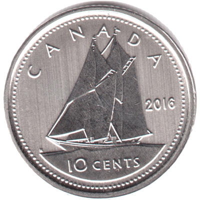 2016 Canada 10-cent Specimen