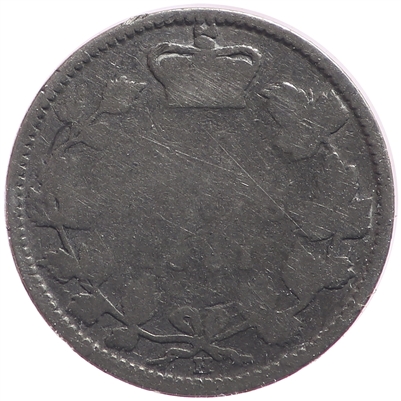 1881H Obv. 2 Canada 10-cents About Good (AG-3)