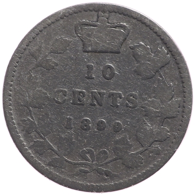 1899 Small 9's Canada 10-cents Good (G-4)