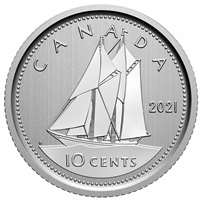 2021 Canada 10-cents Specimen