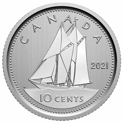 2021 Canada 10-cents Specimen