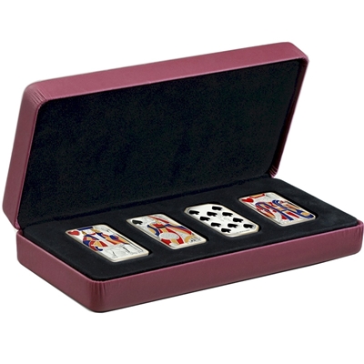 2008 Canada $15 Playing Card Money 4-Coin Set in Deluxe Case