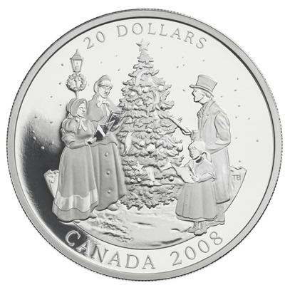 2008 Canada $20 Holiday Carols (TAX Exempt)