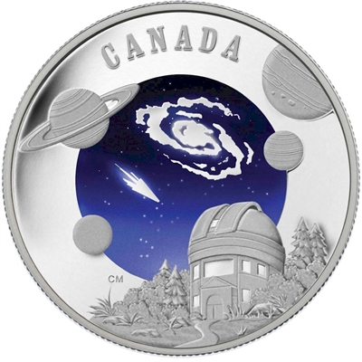 2009 Canada $30 International Year of Astronomy Sterling Silver