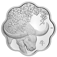 2021 $15 Year of the Ox Lunar Lotus