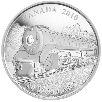 2010 $20 Great Canadian Locomotives - The Selkirk Fine Silver (No Tax)