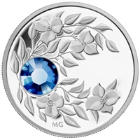2012 Canada $3 Birthstone Collection - September Fine Silver