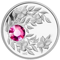 2012 Canada $3 Birthstone Collection - October Fine Silver