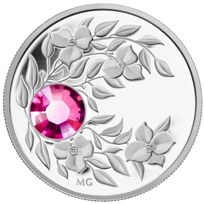 2012 Canada $3 Birthstone Collection - October Fine Silver