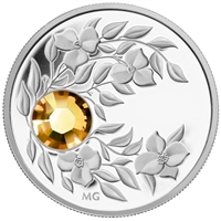 2012 Canada $3 Birthstone Collection - November Fine Silver