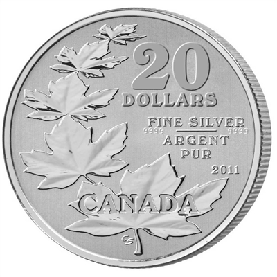 2011 Canada $20 for $20 #1 Five Maples Tax Exempt