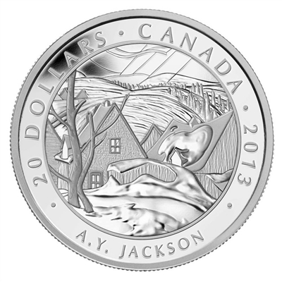 2013 Canada $20 Group of Seven - A.Y. Jackson Fine Silver #7 (No Tax)