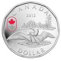 2012 Canada $1 Lucky Loonie Fine Silver Coin (TAX Exempt)
