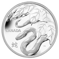 2013 Canada $250 Fine Silver - Year of the Snake Kilo (No Tax)