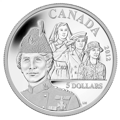 2012 Canada $5 Georgina Pope Fine Silver Coin (TAX Exempt)