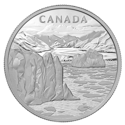 2013 Canada $250 Canada's Arctic Landscape Fine Silver Kilo (No Tax)