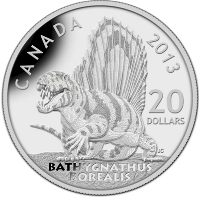 2013 $20 Dinosaurs of Canada - Bathygnathus Borealis (TAX Exempt)
