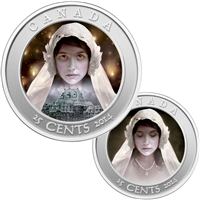 2014 Canada 25-cent Haunted Canada - Ghost Bride Cupronickel (#1)